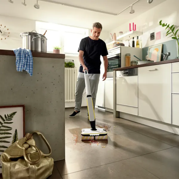 Mop electric KARCHER FC 7 80 W / Black White photo 5