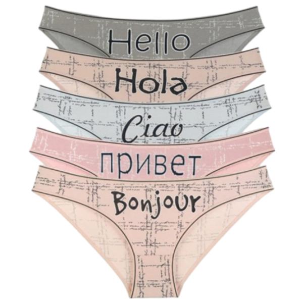Chiloți pentru femei Donella 21913YS S/ Multicolor/ Slip photo 1 Chiloți pentru femei Donella 21913YS S/ Multicolor/ Slip photo 1