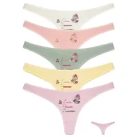 Трусики для женщин Donella 2412Y3 M/ Разноцветный/ Cтринги