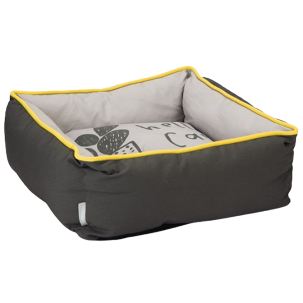 Pat pentru pisici Beeztees KUMBA Grey photo 1 Pat pentru pisici Beeztees KUMBA Grey photo 1