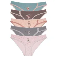 Chiloți pentru femei Donella 2122Y3 XL/ Multicolor/ Slip