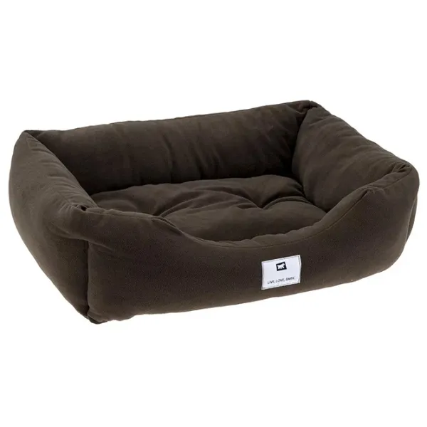 Кровать для кошек Ferplast COCCOLO Mикрофлис/ Dark Grey photo 1
