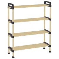 Etajeră pentru încălțăminte Seowood SEO-8181 76 x 64 x 20/ Wood/ Wood