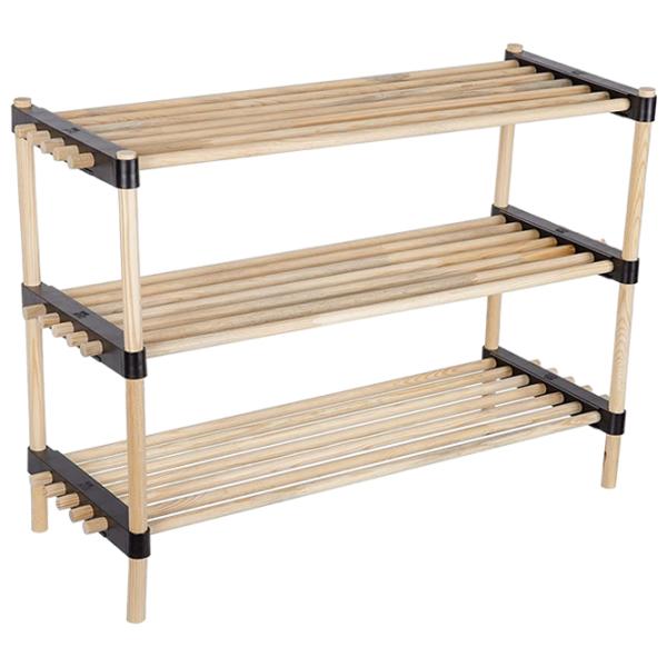 Стеллаж для обуви Seowood SEO-8162 52 x 76 x 28см/ Wood/ Wood photo 1