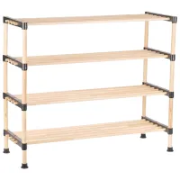 Etajeră pentru încălțăminte Seowood SEO-8174 63 x 75 x 28/ Wood/ Wood
