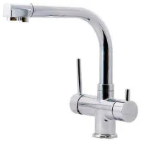 Baterie pentru bucătărie Hoff 3301CR Mono comandă/ pivotantă/ Alamă/ Crom