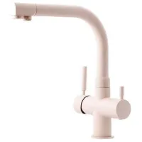 Baterie pentru bucătărie Hoff 3301GA Mono comandă/ pivotantă/ Alamă/ Beige