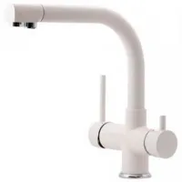 Baterie pentru bucătărie Hoff 4301CRE Mono comandă/ pivotantă/ Alamă/ Cream