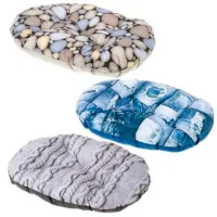 Кровать для кошек Ferplast RELAX 78/ 8 WOOL-JUTA Хлопок/ Разноцветный