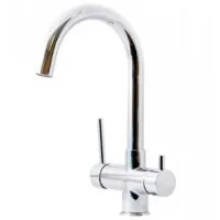 Baterie pentru bucătărie Hoff 4306CR Mono comandă/ pivotantă/ Alamă/ Crom