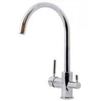 Baterie pentru bucătărie Hoff 3306 Mono comandă/ pivotantă/ Alamă/ Crom