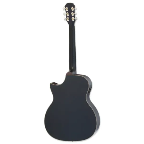 Акустическая гитара Aria 101CE MTBK 4/ 4, Dreadnought, Black photo 2