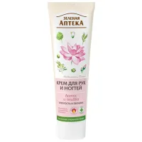 Creme de mâini ЗЕЛЁНАЯ АПТЕКА Lotus and olives 100 мл/ Все типы