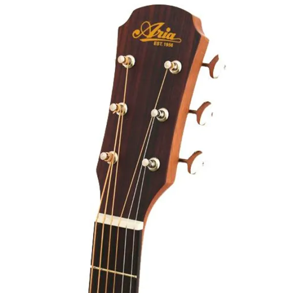 Chitară acustică Aria 111 MTN 4/ 4, Dreadnought, Natural photo 5