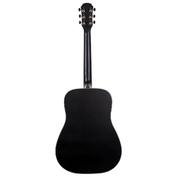 Chitară acustică Aria 111 MTBK 4/ 4, Dreadnought, Black photo 2
