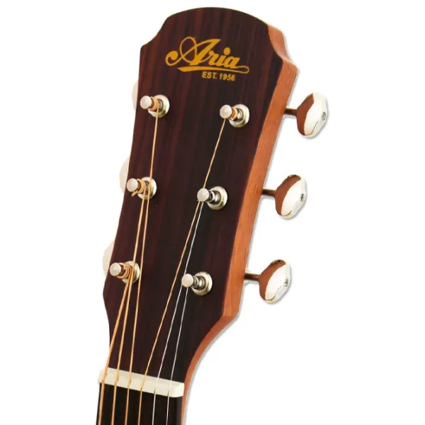 Акустическая гитара Aria 111DP MUBR 4/ 4, Dreadnought, Brown photo 4