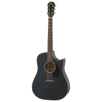 Chitară acustică Aria 111CE MTBK 4/ 4, Dreadnought, Black