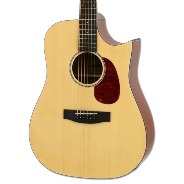 Акустическая гитара Aria 111CE MTN 4/ 4, Dreadnought, Натуральный photo 3