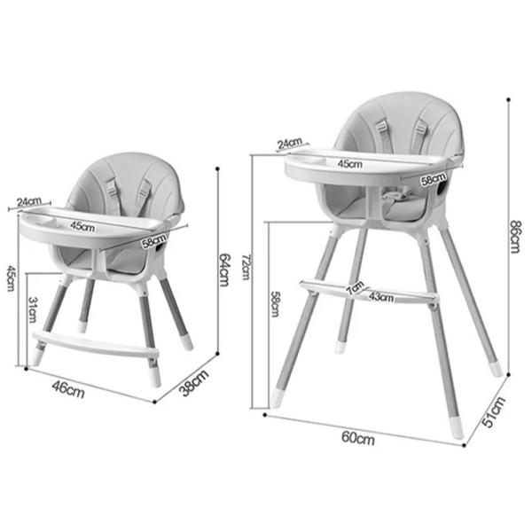 Scaun de masă 4Play Feeding (00-00755442) / 6 luni / Mint  photo 5