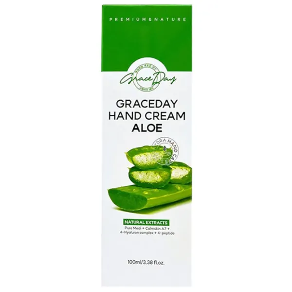 Creme de mâini Grace Day Aloe Vera 100 мл/ Все типы photo 2