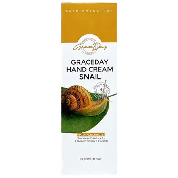 Creme de mâini Grace Day Snail 100 мл/ Все типы photo 2
