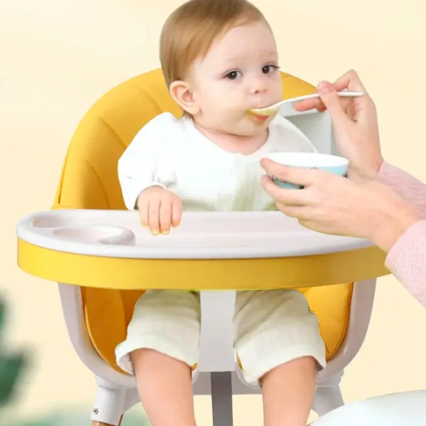 Scaun de masă 4Play Feeding (00-00755436) / 6 luni / Yellow  photo 7 Scaun de masă 4Play Feeding (00-00755436) / 6 luni / Yellow  photo 7