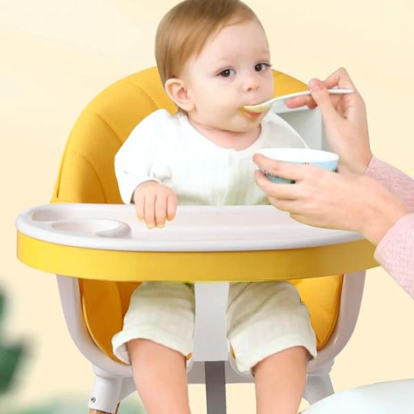 Scaun de masă 4Play Feeding (00-00755436) / 6 luni / Yellow  photo 7 Scaun de masă 4Play Feeding (00-00755436) / 6 luni / Yellow  photo 7