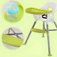Scaun de masă 4Play Simple (00-00755444) / 6 luni / Green photo 2