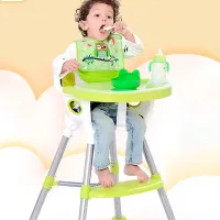 Scaun de masă 4Play Simple (00-00755444) / 6 luni / Green photo 4
