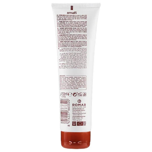 Creme de mâini Amalfi Coconut 150 ml/ Toate tipurile photo 2 Creme de mâini Amalfi Coconut 150 ml/ Toate tipurile photo 2