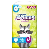 Scutece pentru copii Joonies Comfort M 6 - 11 kg/ 54 buc.