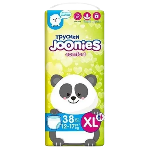 Scutece pentru copii Joonies Comfort XL 12 - 17 kg/ 38 buc. photo 1