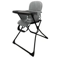 Стульчик для кормления Ivolia A3 (00-00699277) / 6 месяцев / Серый 