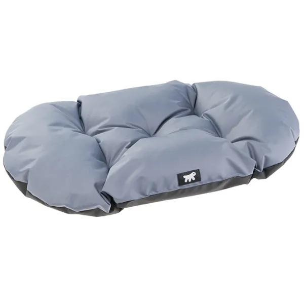 Кровать для собаки Ferplast Relax Бархат/ Grey photo 1