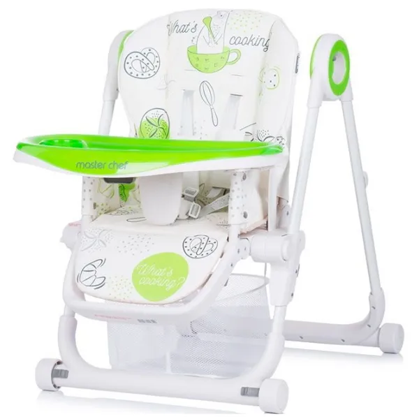 Scaun de masă Chipolino Master Chef (STHMC02202LM) / 6 luni / Lime  photo 2 Scaun de masă Chipolino Master Chef (STHMC02202LM) / 6 luni / Lime  photo 2