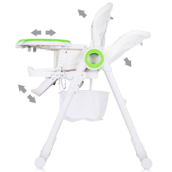 Scaun de masă Chipolino Master Chef (STHMC02202LM) / 6 luni / Lime  photo 5 Scaun de masă Chipolino Master Chef (STHMC02202LM) / 6 luni / Lime  photo 5