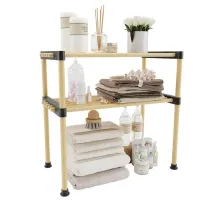 Стеллаж Seowood SEO-8182 51 x 56 x 28см cm/ Дерево/ Бежевый