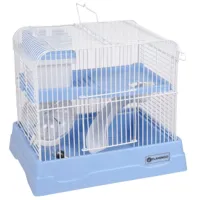 Cușcă pentru rozătoare Flamingo Dinky Metal/ Dinky blue