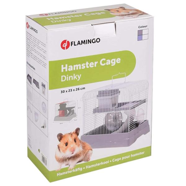 Клетка для грызунов Flamingo Dinky Металл/ Grey photo 2
