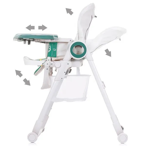 Scaun de masă Chipolino Master Chef (STHMC02303A) / 6 luni / Aloe  photo 4