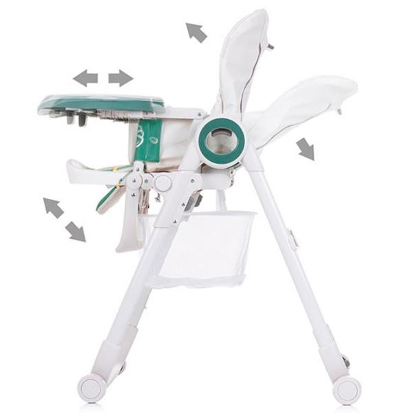 Scaun de masă Chipolino Master Chef (STHMC02303A) / 6 luni / Aloe  photo 4