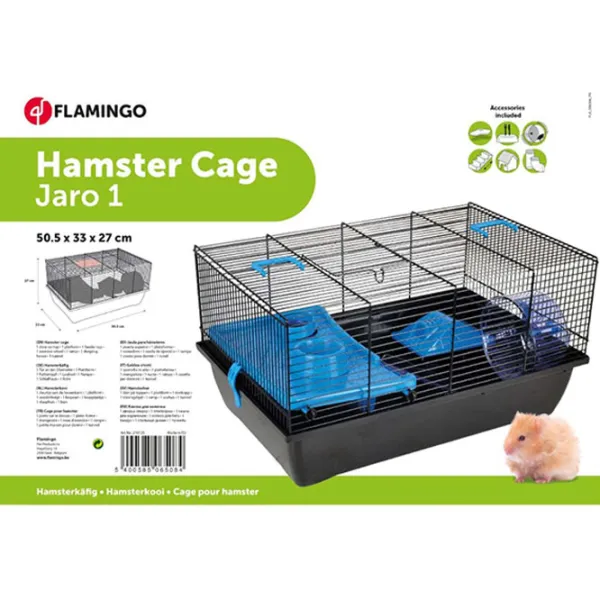 Клетка для грызунов Flamingo Jaro 1 Black photo 2