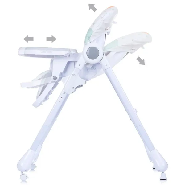 Стульчик для кормления Chipolino Yeti (STHYE02303AL) / 6 месяцев / Aloe  photo 6 Стульчик для кормления Chipolino Yeti (STHYE02303AL) / 6 месяцев / Aloe  photo 6