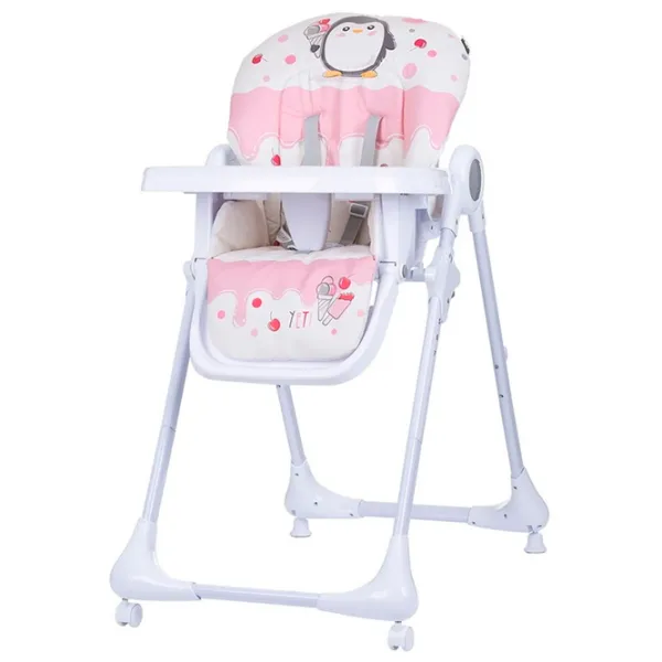 Стульчик для кормления Chipolino Yeti (STHYE02304RW) / 6 месяцев / Rose Water  photo 1