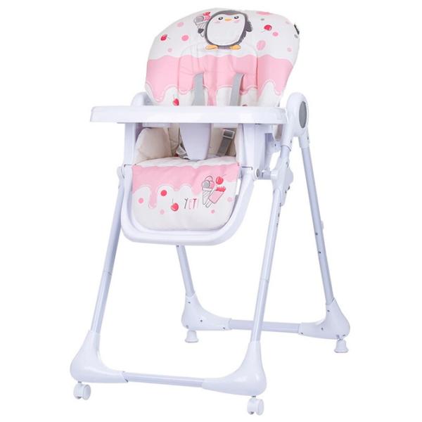 Стульчик для кормления Chipolino Yeti (STHYE02304RW) / 6 месяцев / Rose Water  photo 1
