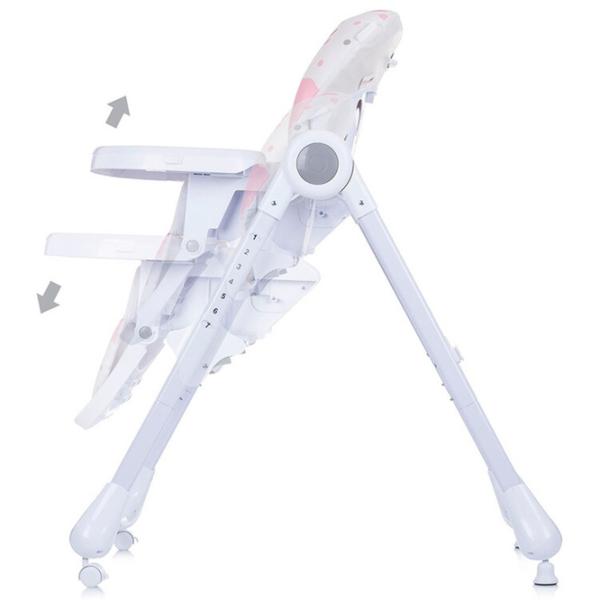 Стульчик для кормления Chipolino Yeti (STHYE02304RW) / 6 месяцев / Rose Water  photo 4