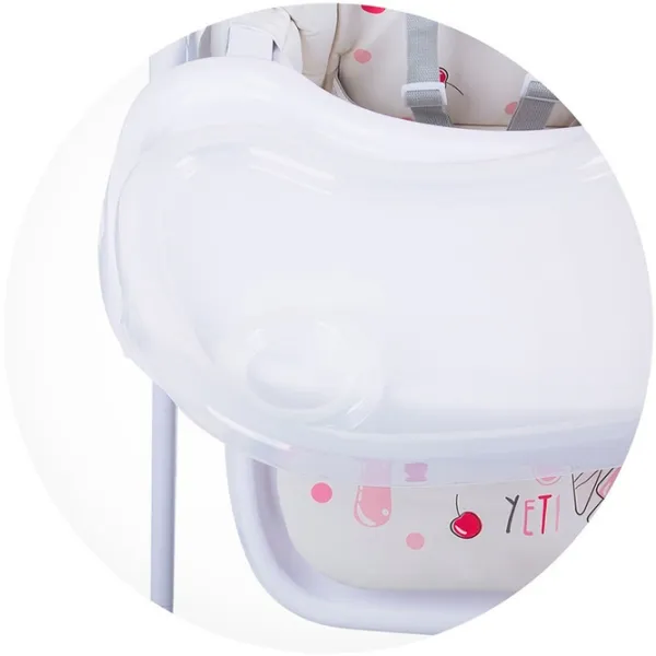 Стульчик для кормления Chipolino Yeti (STHYE02304RW) / 6 месяцев / Rose Water  photo 7