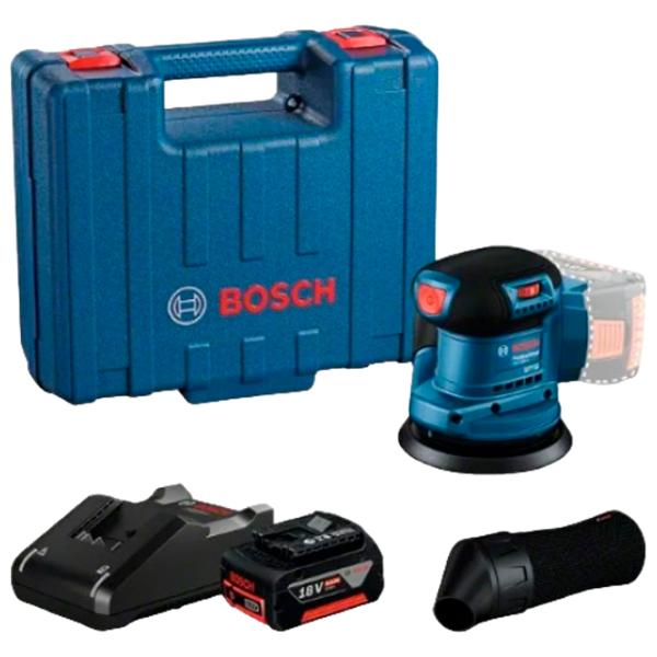Șlefuitor Bosch GEX 185-LI PROF Cu excentric/ Blue photo 2