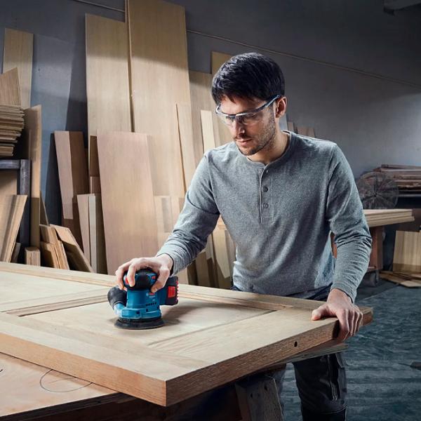 Șlefuitor Bosch GEX 185-LI PROF Cu excentric/ Blue photo 4