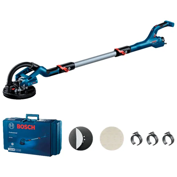 Șlefuitor Bosch GTR 550 pentru pereți/ 550 W/ Blue photo 2